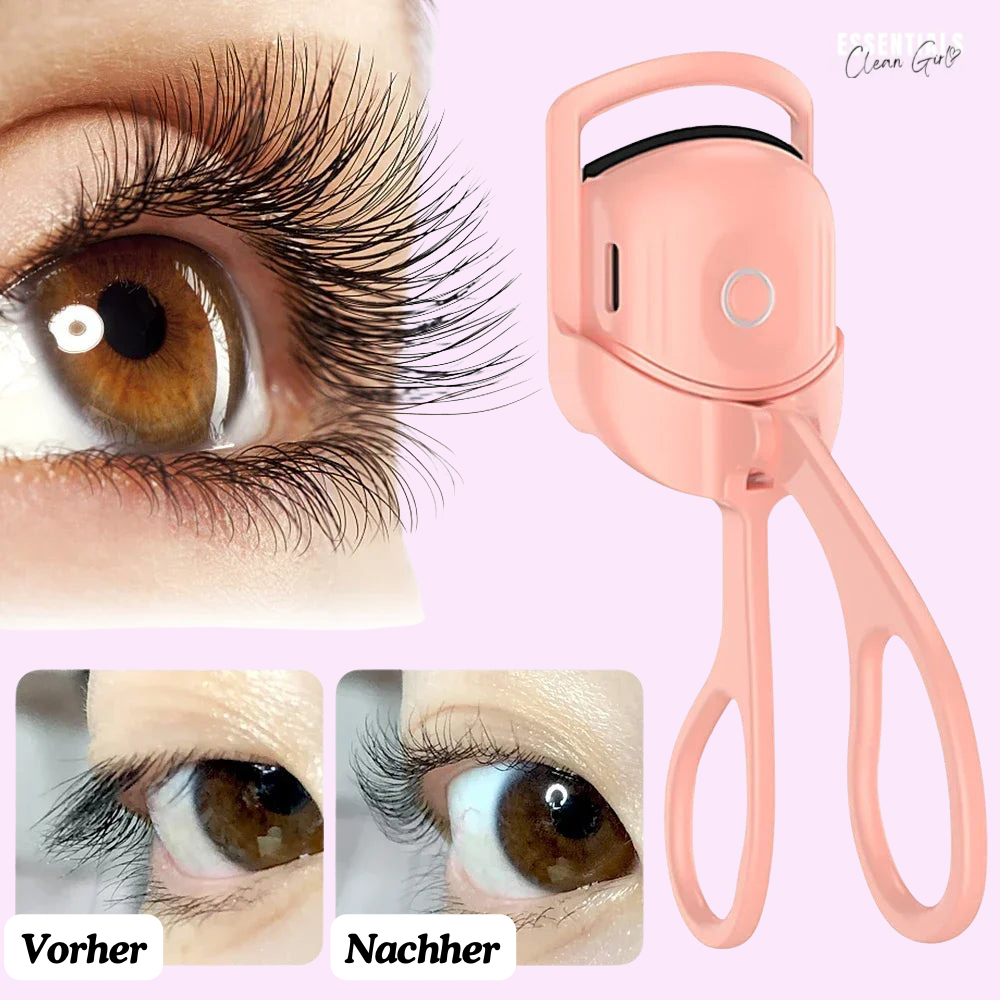 Selbsterhitzende Wimpernzange