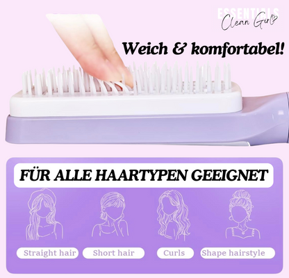 Selbstreinigende Haarbürste